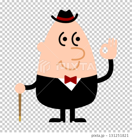 OKポーズをする男性 OKポーズをする男性 131251821