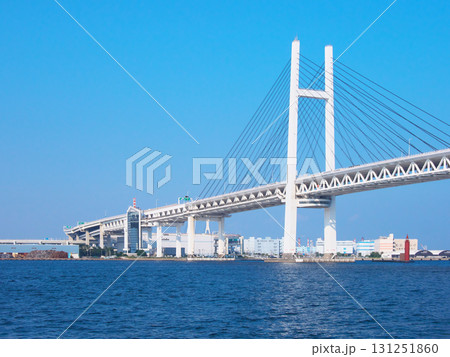 横浜ベイブリッジ　　都市景観（2025年8月） 131251860