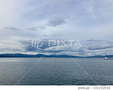 津軽海峡フェリーから見た景色 131252018