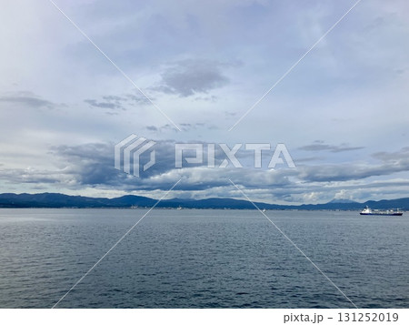 津軽海峡フェリーからの景色 津軽海峡フェリーからの景色 131252019