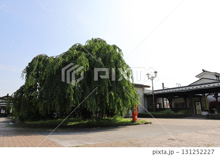 秋田　仙北　丸ポストのある風景（角館駅） 131252227