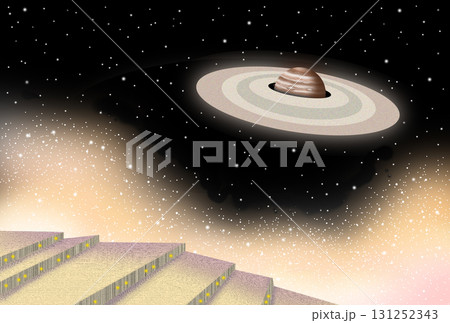 宇宙・宇宙空間 - 惑星・衛星・断層・外宇宙 131252343