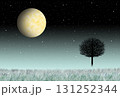 宇宙・宇宙空間 - サテライト・草むら・草原・月 131252344