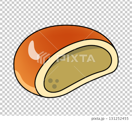 Uguisu Bread Icon 131252455