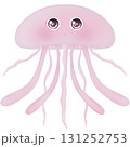 a set of a funny cartoon octopus 131252753