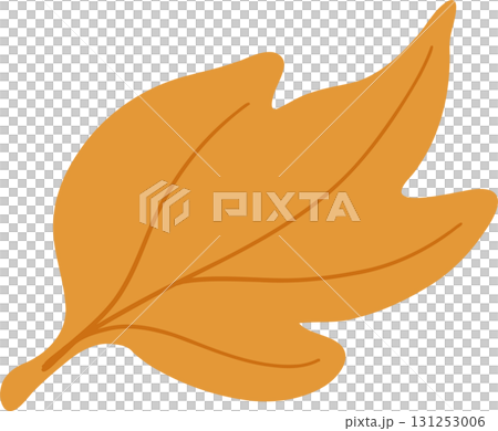 leaf autumn harvest flat design illustration of seasonal food for holiday celebration 131253006