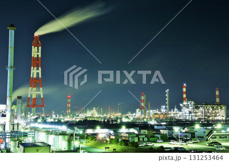 茨城県　神栖市　工場夜景 131253464