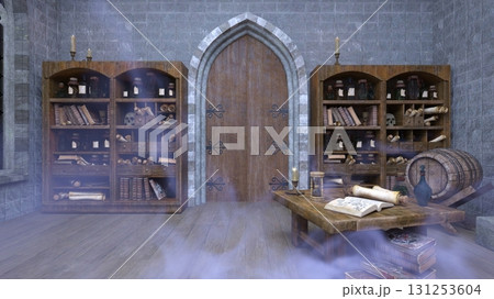 魔法陣がある廃墟 131253604