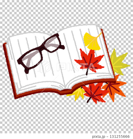 読書の秋のイラスト 131255666