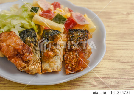 鯖の竜田揚げ 131255781