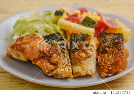 鯖の竜田揚げ 131255785