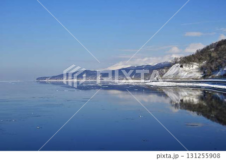 知床斜里町ウトロの夕暮れ 131255908
