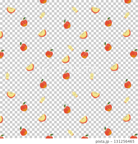 手繪蘋果圖案 131256465