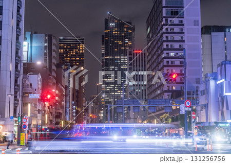 《東京都》虎ノ門・東京港区都市夜景 《東京都》虎ノ門・東京港区都市夜景 131256756
