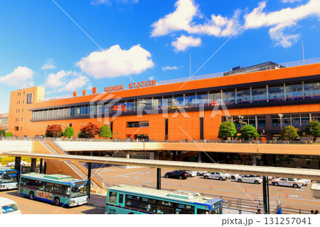 秋晴れの仙台駅西口 秋晴れの仙台駅西口 131257041