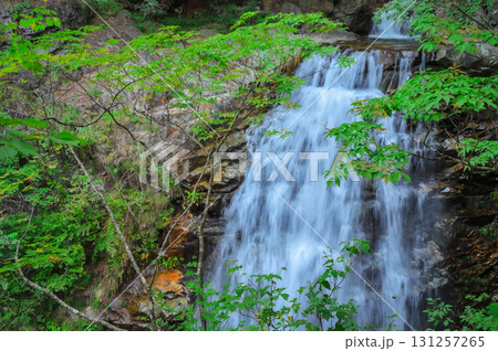 栃木県日光市 龍王峡の虹見の滝 栃木県日光市 龍王峡の虹見の滝 131257265
