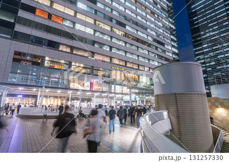《東京都》品川駅・都市夜景 131257330