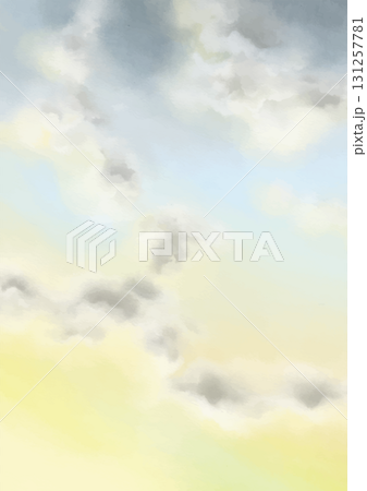 日出天空、日落天空背景插畫素材向量 131257781
