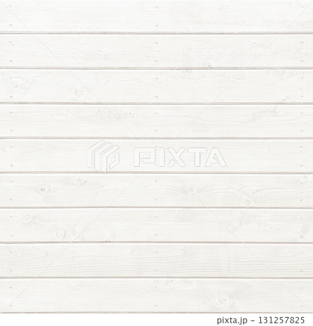 丸頭の真鍮釘で木目と節のある白色の板を板張りした正方形の背景画像 丸頭の真鍮釘で木目と節のある白色の板を板張りした正方形の背景画像 131257825