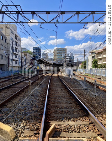 踏切から見る市川真間駅 踏切から見る市川真間駅 131258510