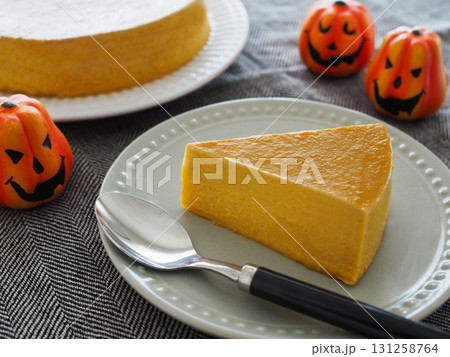 手作りのかぼちゃプリン 131258764