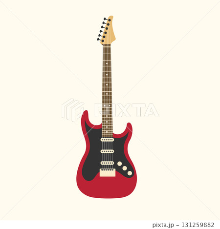 Electric guitar icon. Vector illustration Electric guitar icon. Vector illustration 131259882