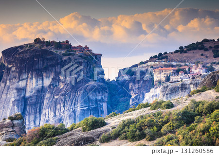 Monastery in Meteora, Greece Monastery in Meteora, Greece 131260586