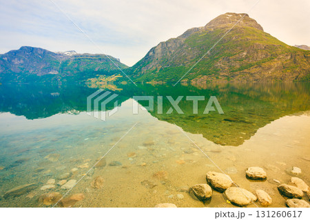 Mountains and fjord in Norway, Mountains and fjord in Norway, 131260617