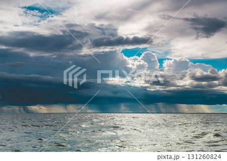 seascape sea horizon and sky. 131260824