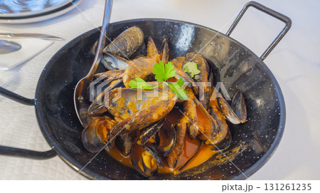 Mussels in Sauce, Spain Mussels in Sauce, Spain 131261235