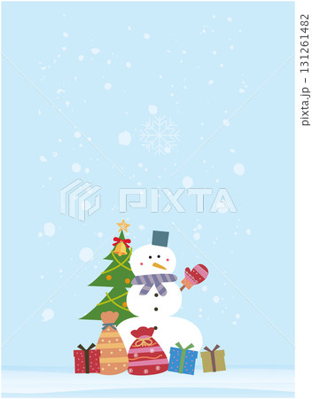 クリスマス背景 131261482