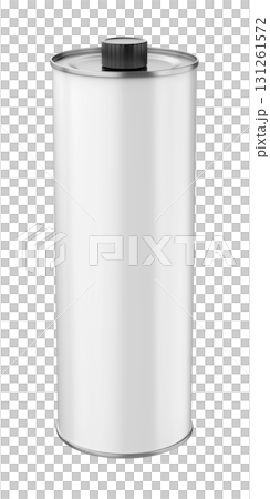 White blank round tin bottle for olive oil, motor oil or other liquids White blank round tin bottle for olive oil, motor oil or other liquids 131261572
