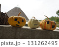 咲き始めたバラの花とハロイン 131262495