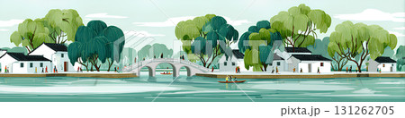 白壁の古い街並みの観光地 白壁の古い街並みの観光地 131262705