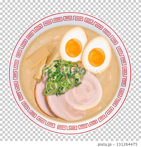 delicious pork bone ramen 131264475