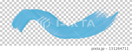light blue watercolor background. Artistic hand paint. Isolated on transparent background. 131264711