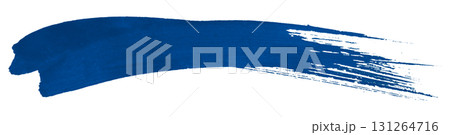 blue watercolor background. Artistic hand paint. Isolated on transparent background. 131264716