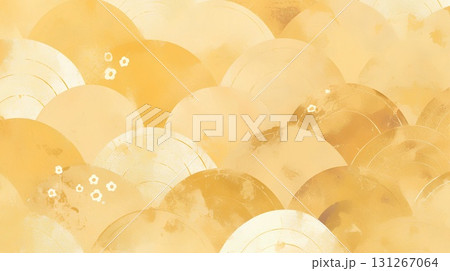 豪華な金箔背景 131267064