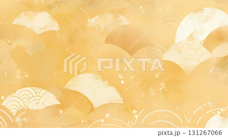 美しい和柄背景 131267066