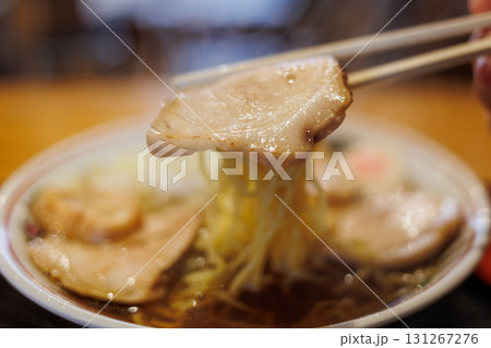 青森のチャーシュー中華そば（朝ラー） 131267276