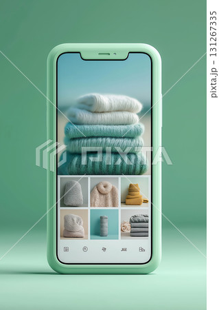 スマホで見るニットとファッションカタログ 131267335