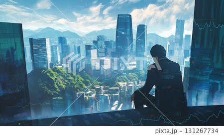 環境、未来、政治、経済、ファイナンス 131267734