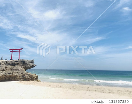 海に浮かぶ鳥居 131267820