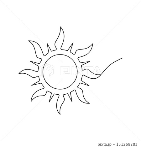 Star Continuous One Line Drawing Vector. Minimalist Rating and Favorite Symbol Vector Icon. 131268283