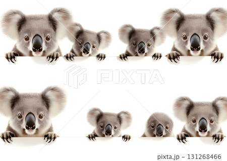 リアルなコアラのセット 131268466