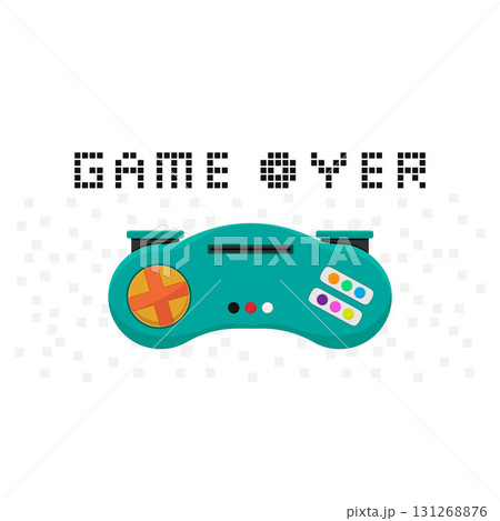 Illustration of a game controller. Illustration of a game controller. 131268876