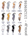 猫の柄の一覧表 131269698