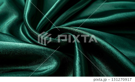 緑色の布 131270917