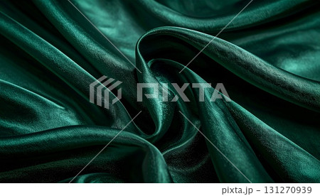 緑色の布 131270939