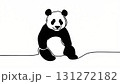 パンダの線画 131272182